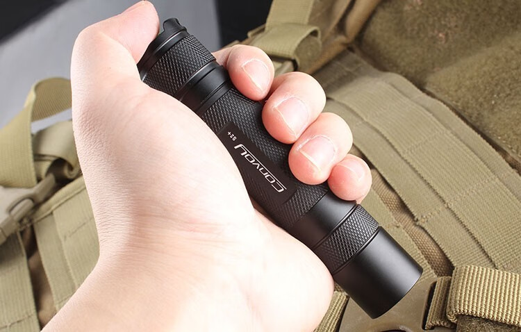 小米(mi)品质convoy手电筒convoys2 【黑色/铜电路仓/creeled/矩形