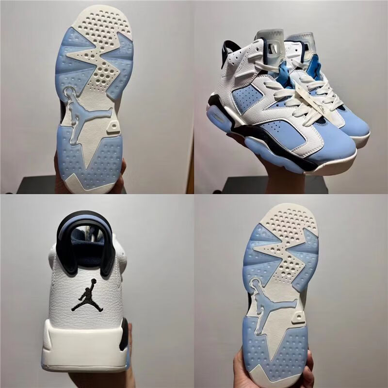 【官方旗舰】aj6高帮男女运动气垫篮球鞋ts橄榄绿乔6黑红胭脂手稿