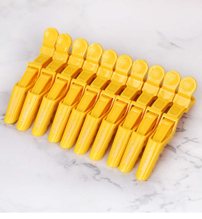 理发店鳄鱼夹子美发夹子无痕夹鸭嘴夹长嘴夹子烫染分区工具刘海夹jbb