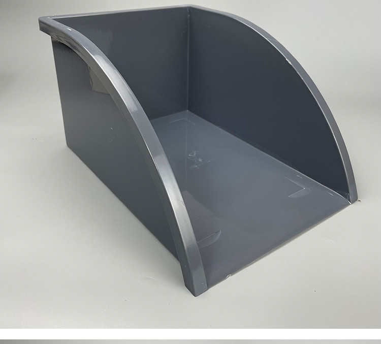 成品pvc雨水簸箕排水管塑料集水斗落水管接水簸箕白色轻型