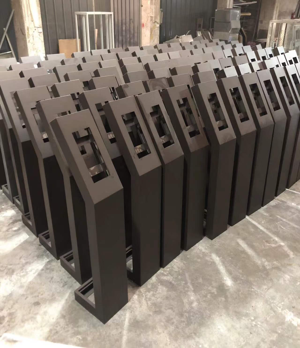 可视对讲底座小区门口机立柱门禁立柱人脸识别立柱底座曦筱茵 80*80*