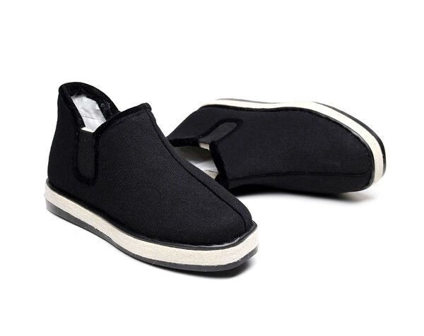 东北羊毛毡老头中老年加绒厚底老头冬季保暖鞋东北棉鞋鞋东北老头联名