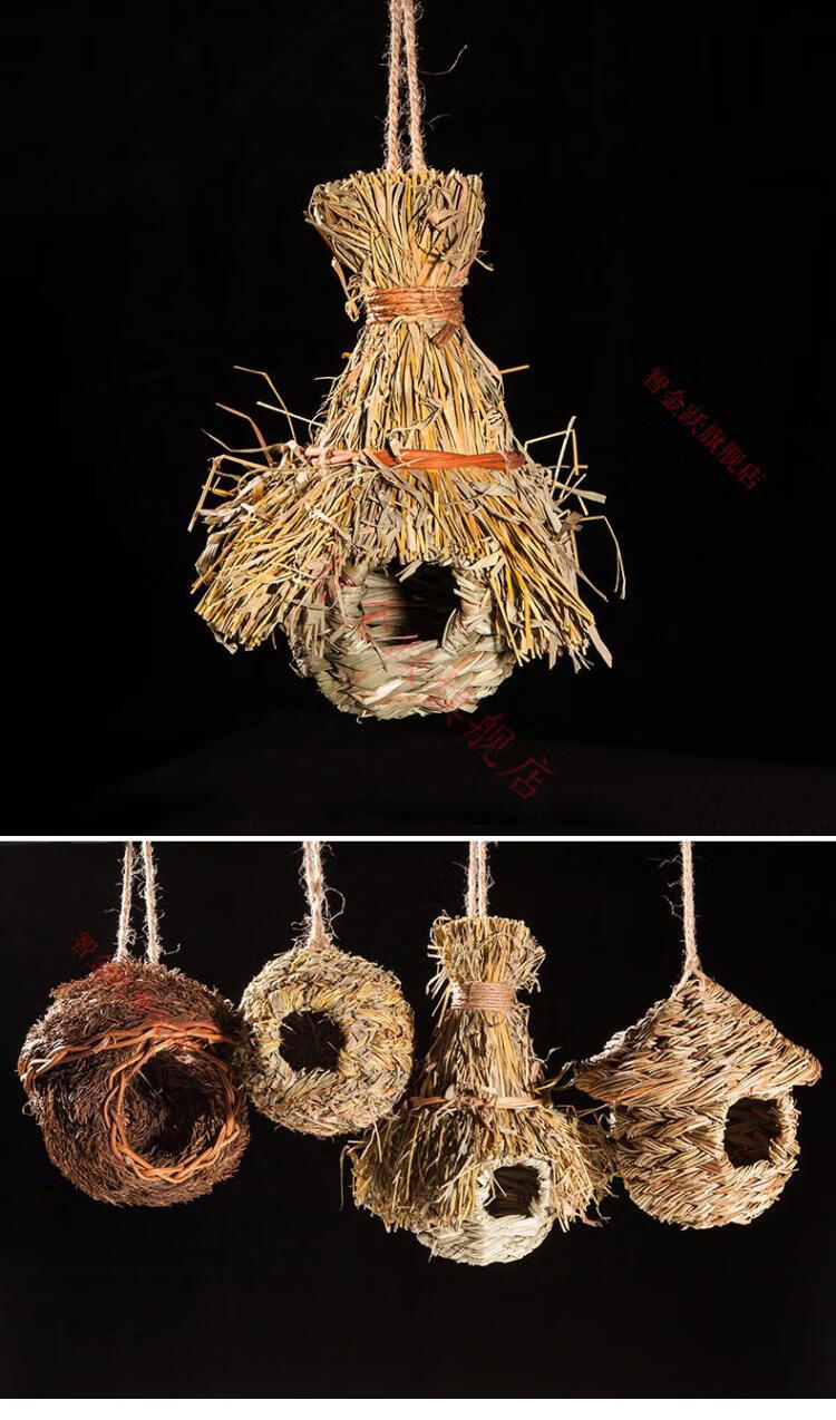 仿真燕子窝 m燕子窝鸟巢屋檐户外燕巢人造仿燕窝小燕子鸟窝装饰品道具