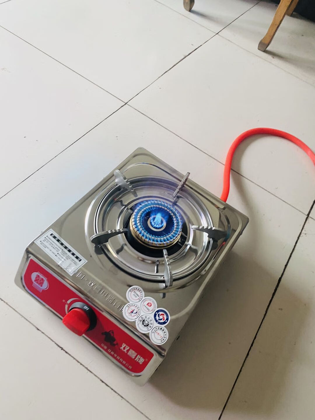 双喜牌煤气灶单灶双喜牌液化气煤气灶单灶头台式燃气灶家用节能独火