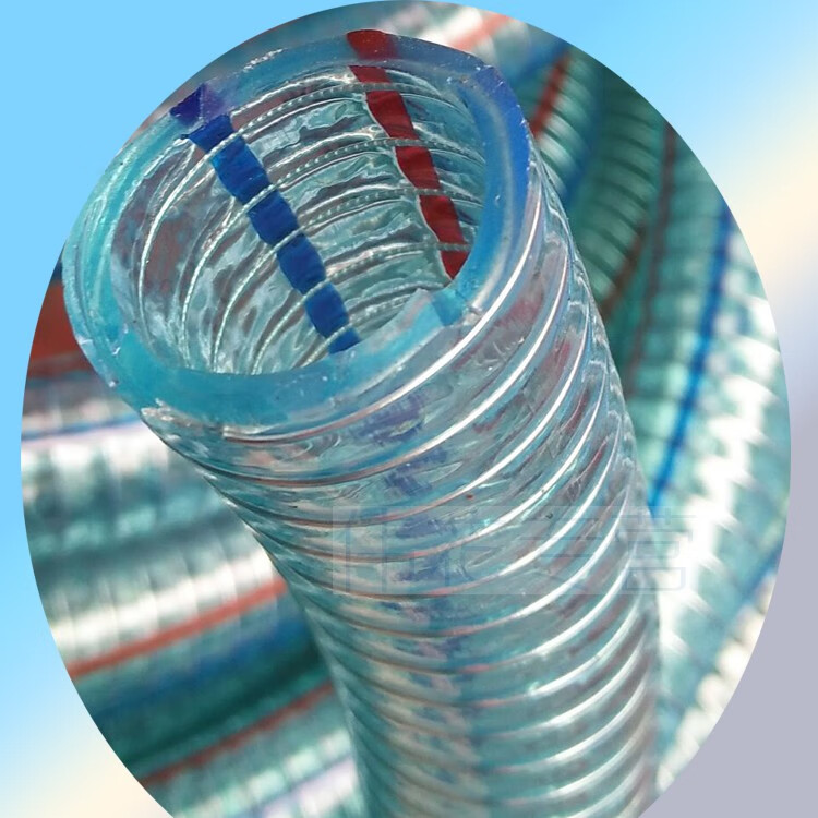 定做柴油加油机6分1寸进出油管高压加油站黑色钢丝软管 1寸黑色钢丝