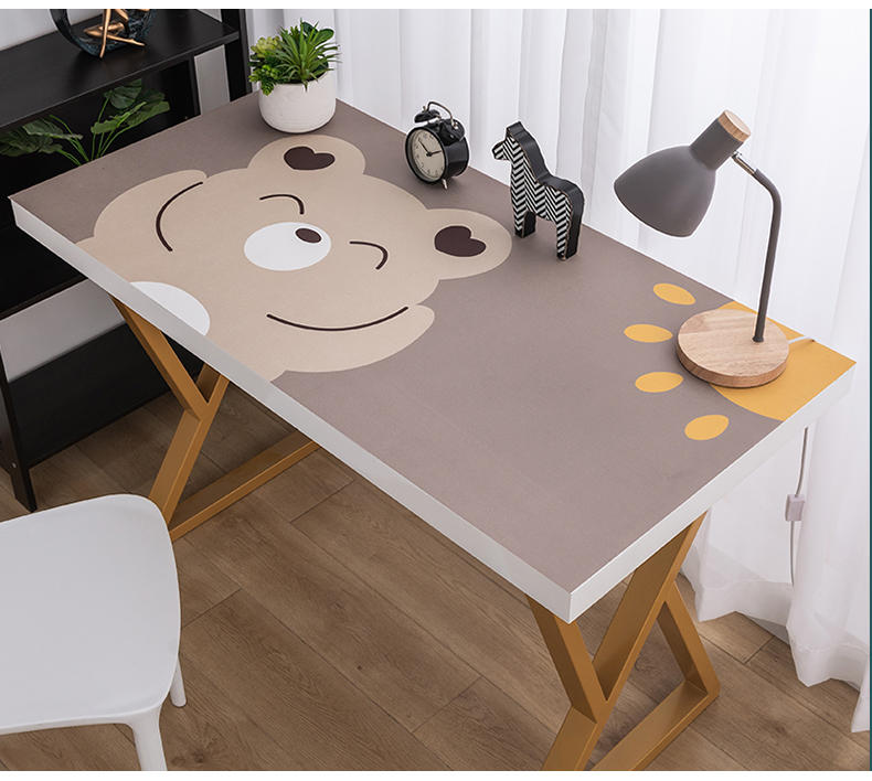 儿童书桌垫可爱卡通 防水书桌垫儿童学习桌垫可爱防油桌面垫子宿舍