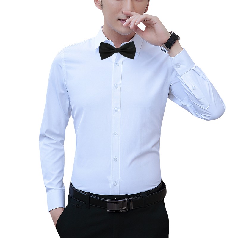 结婚礼服伴郎服装兄弟团白衬衫男西式夏季新郎衬衣西裤套装演出服其它
