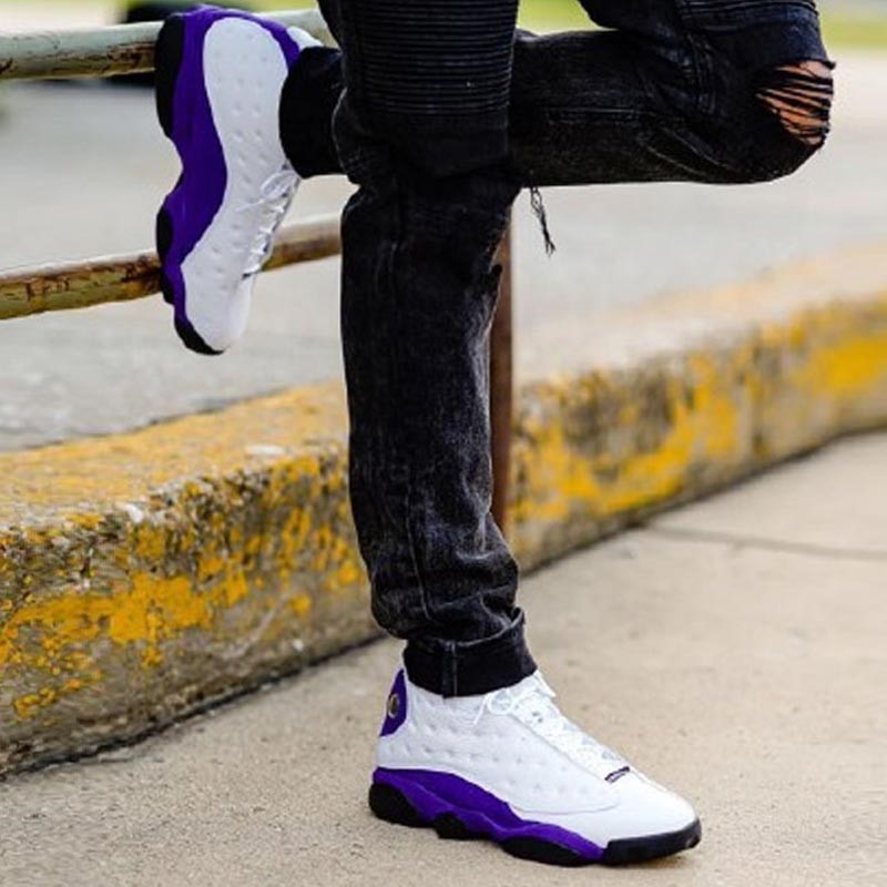 【现货】耐克 air jordan 13 aj13雾霾白灰篮球鞋 414571-016 414571