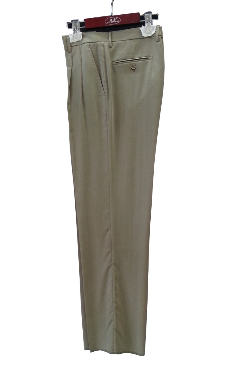 木林森商场同款高品质西裤真丝男裤桑蚕丝中老年大码长裤2019夏季新款