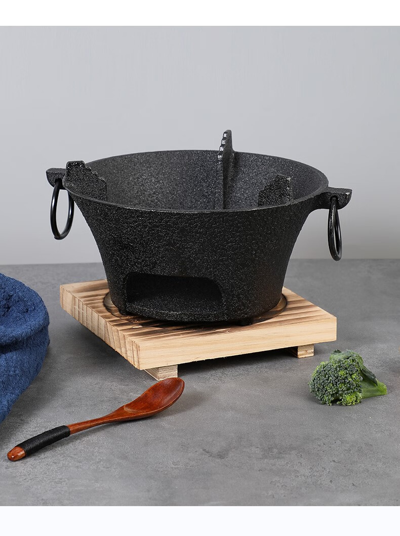 煮茶炉烧炭 铸铁炭炉烧烤炉家用木炭碳炉烤火炭火炉子取暖炉子煮茶