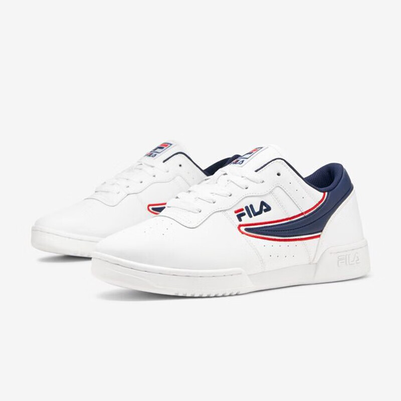 fila 斐乐 耐磨防滑透气经典低帮男士综合训练运动鞋 红色/616 red