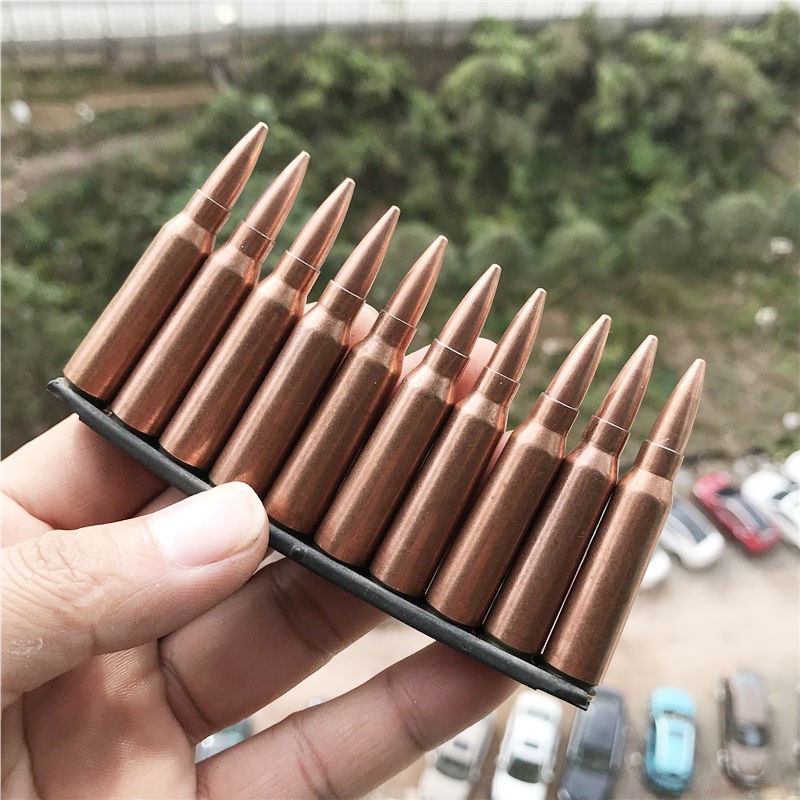 集客家壳工艺品95真壳工艺模型桌面摆件装饰81真弹壳老兵收藏战友礼品