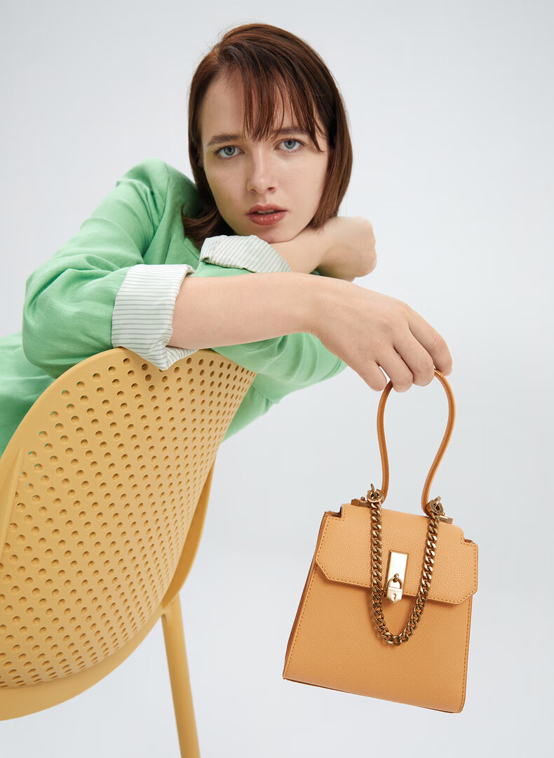 官网初秋ck2-50270719包包女包油画斜挎包手提单肩包小&ck女士包包