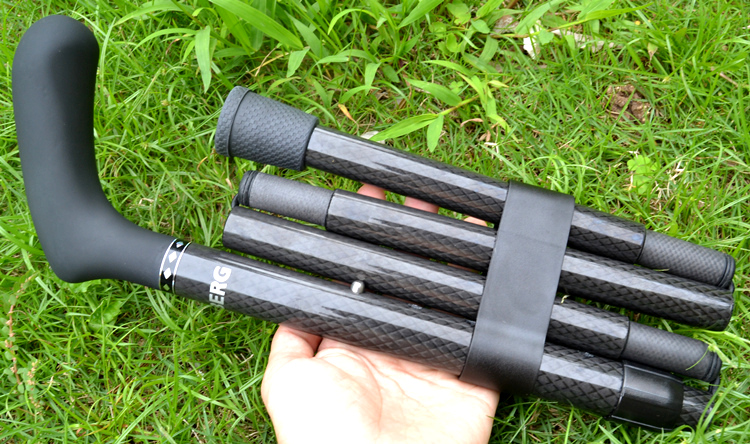 德国登山杖德国进口ossenberg拐杖碳纤维拐杖可折叠老人手杖助行登山