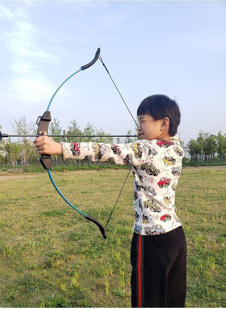dq弓箭儿童直拉弓反曲弓复合滑轮弓玩具射击射箭套装414岁亲子户外