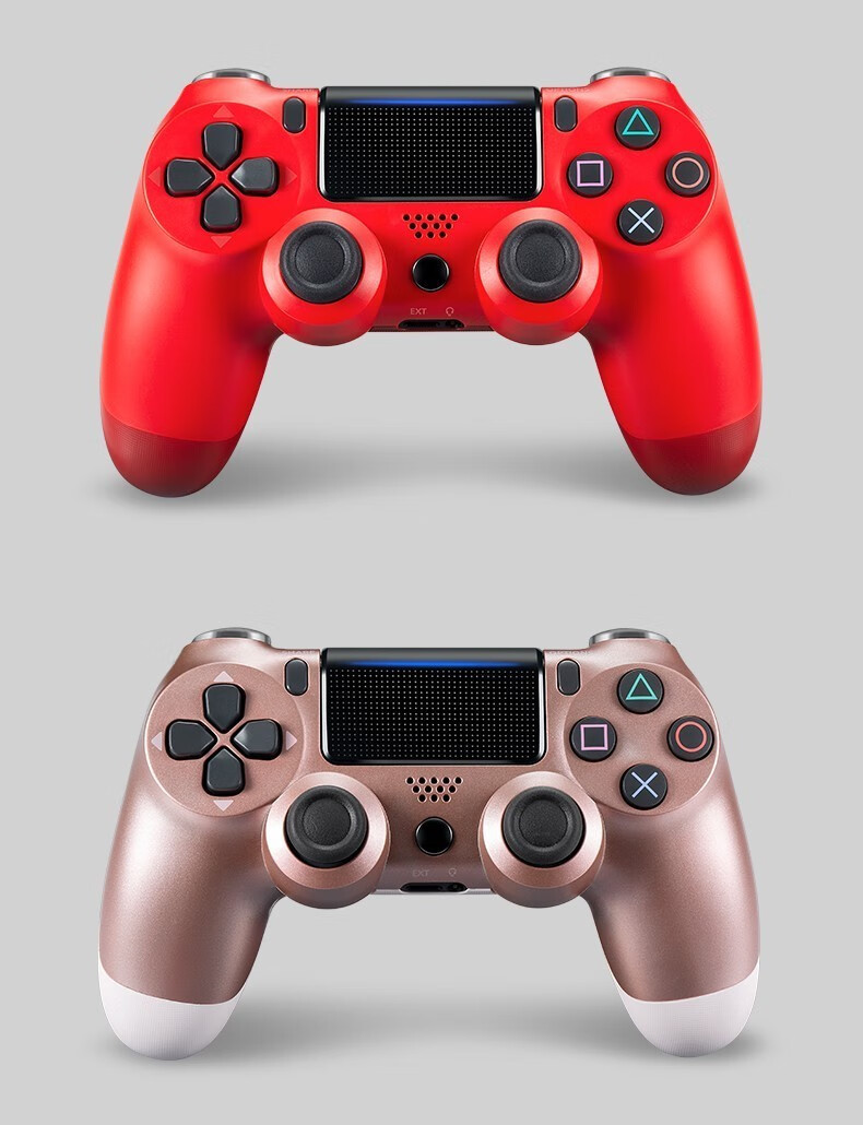 京闪配送适用ps4手柄无线蓝牙ps4pro游戏手柄pc震动电脑steam手柄富德