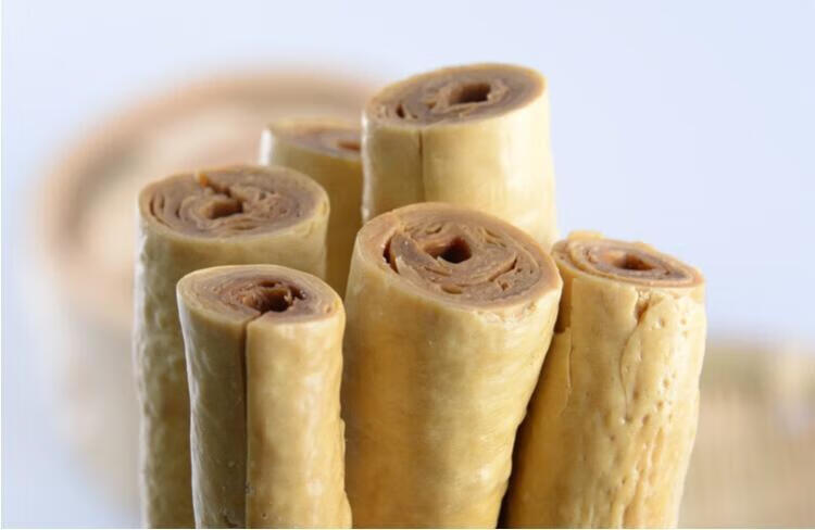 四川特产豆筋棍棒干货手工豆筋管腐竹豆腐皮凉拌烫火锅辣条 250克/袋