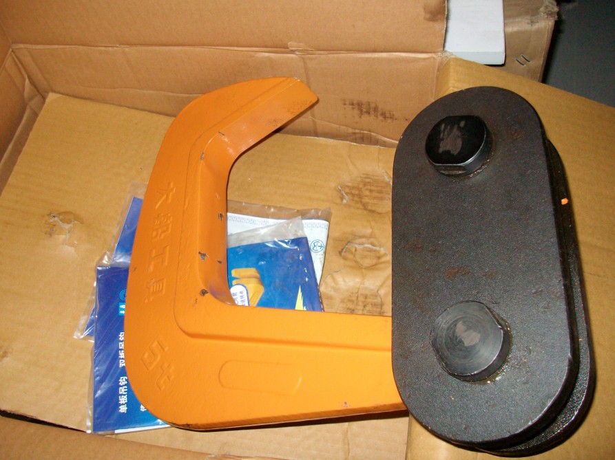 qd型单板吊钩大连造船厂大船牌吊qd-5吨横吊大船工具 qd-2型