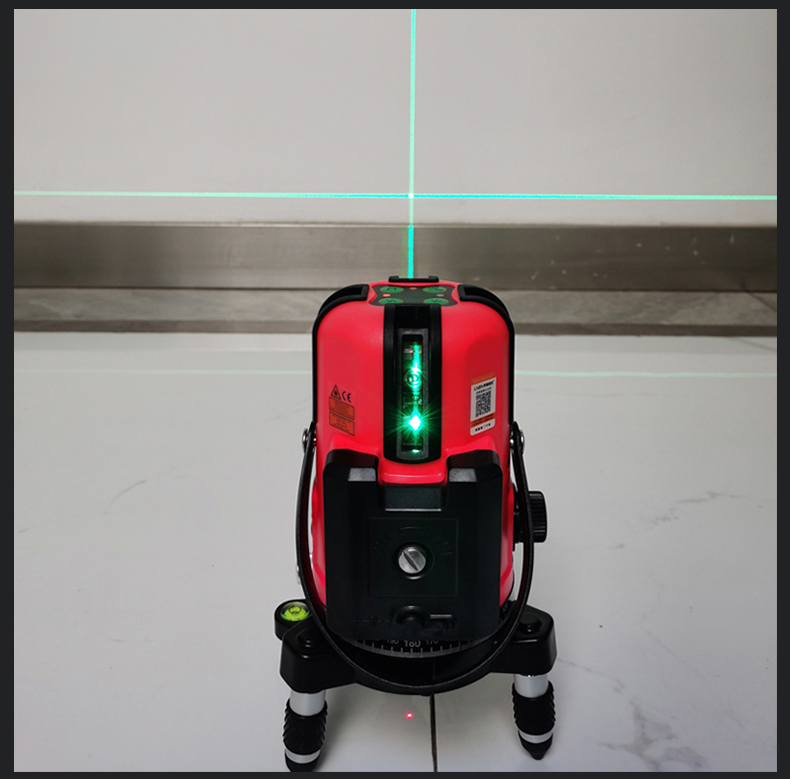 莱赛超镭spg6801五线绿光强光水平仪高精度细线红外线平水可调激光线