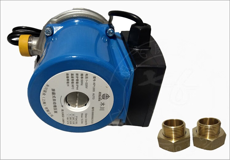 台湾木川水泵kikawa家用不锈钢自来水增压泵kp120s热水加压泵屏蔽泵