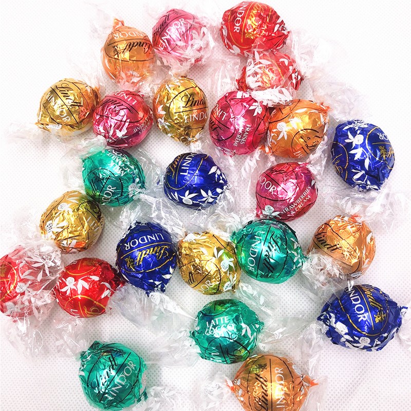 瑞士莲(lindt)软心牛奶白巧克力2400克婚庆装 喜糖 散装糖盒分享装