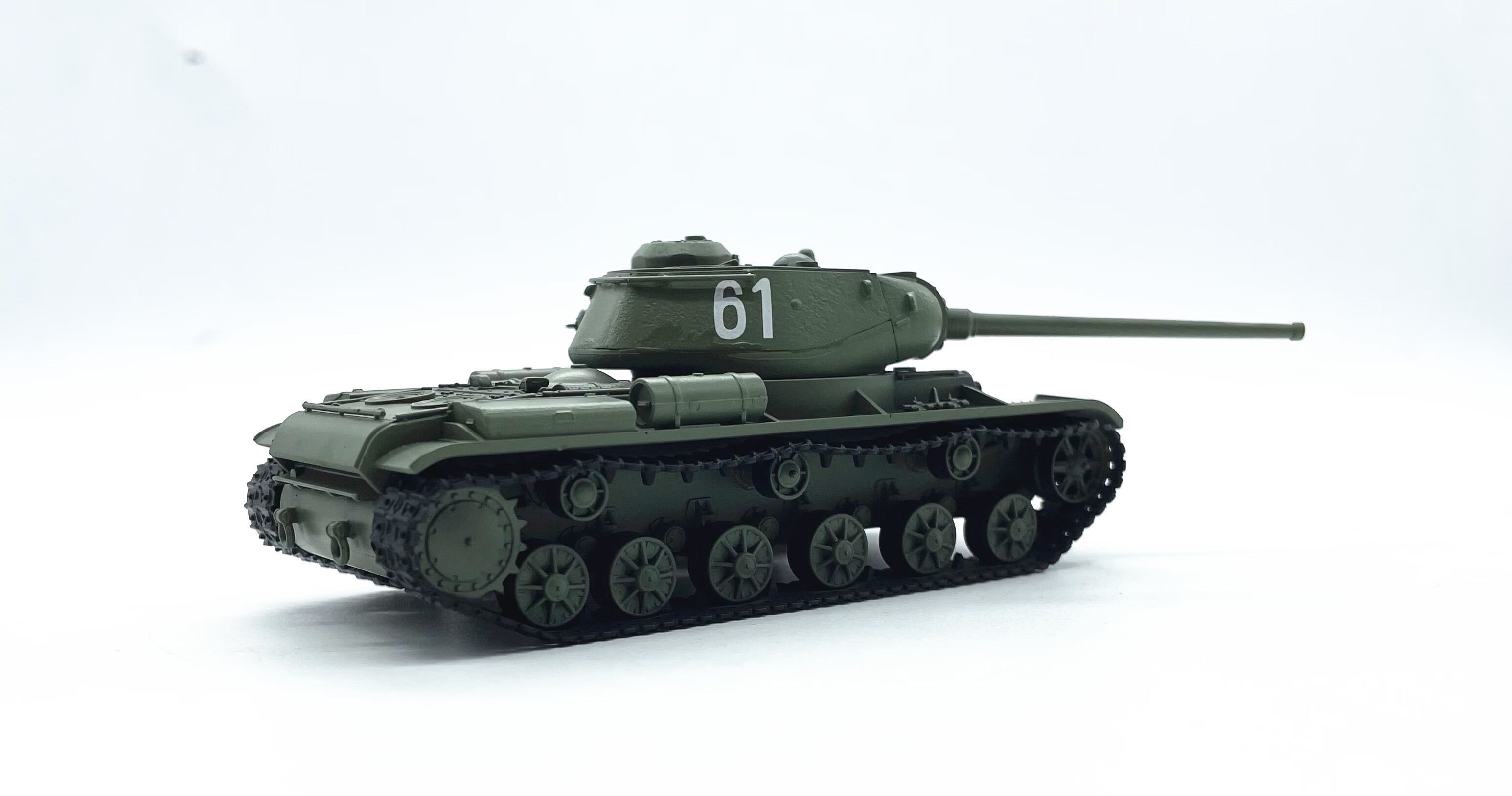 【官方优选】精品1:72苏联kv-85重型坦克模型白色61坦克世界小号手