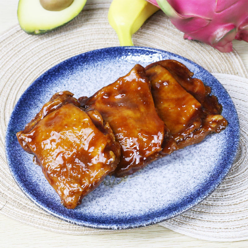 正大日式照烧鸡腿排1kg10片照烧腿排鸡肉鸡排饭快餐菜肴半成品 正大