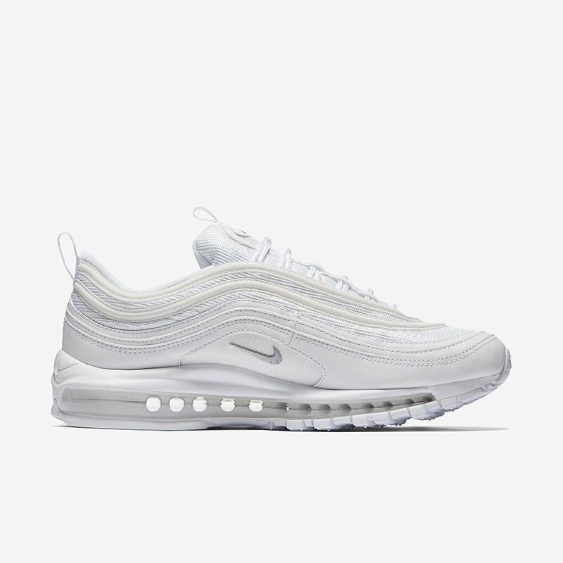 耐克nike男鞋air max 97纯白 3m反光 全掌气垫 运动缓震跑步鞋 92182
