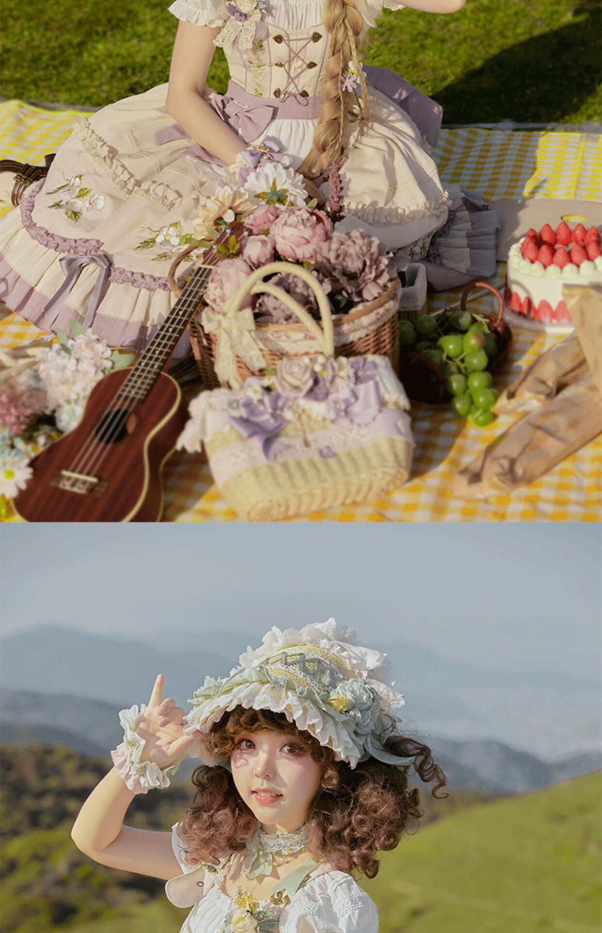 吧客尾款巴伐利亚山楂浆果lolita原创设计田园jsk洋装cla系洛丽塔少女