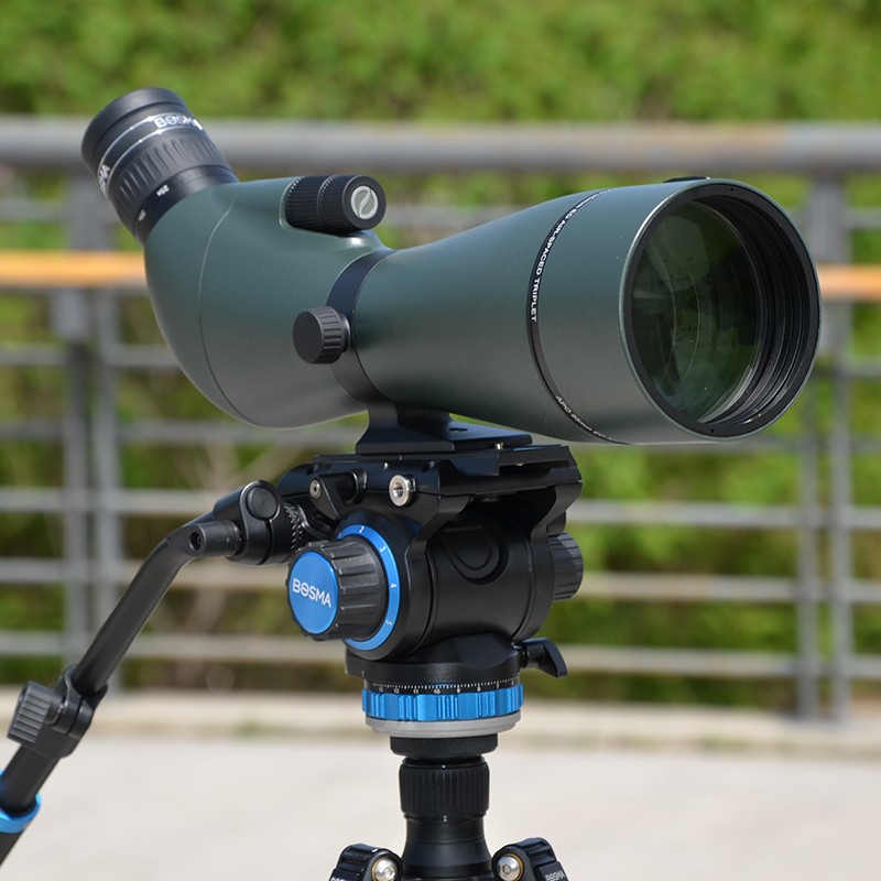 博冠单筒望远镜apo鸿鹄ii25-75x95ed高清高倍观鸟镜双速调焦微光夜视