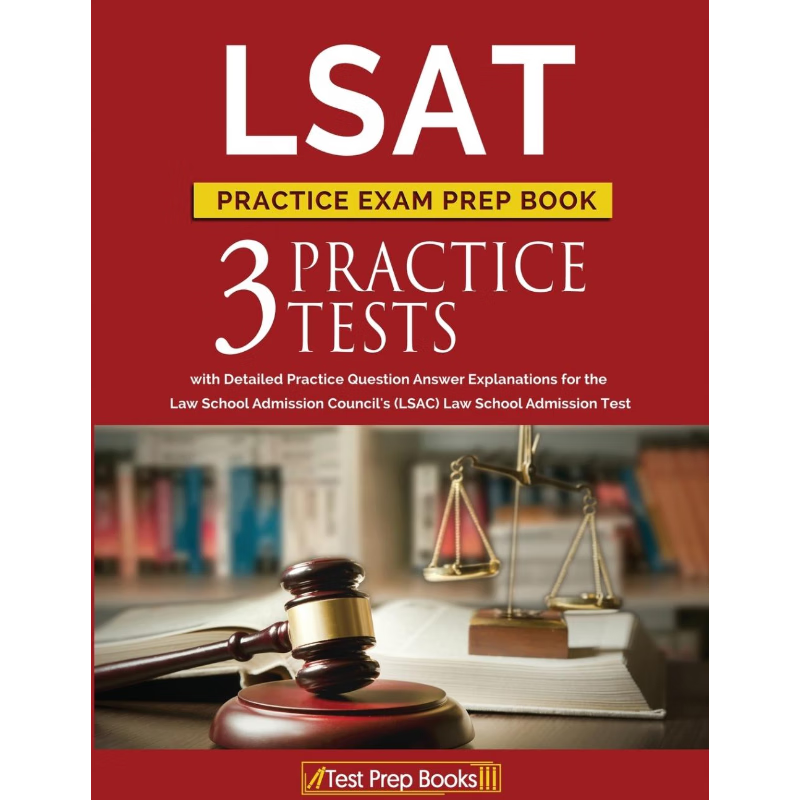 按需印刷LSAT Practice Exam Prep Book[9781628454543]