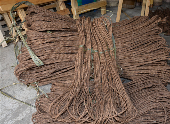 棕绳棕榈绳捆绑绳麻绳手工绳拉网绳装饰绳打包绳粗细3/5/7园艺 4毫米