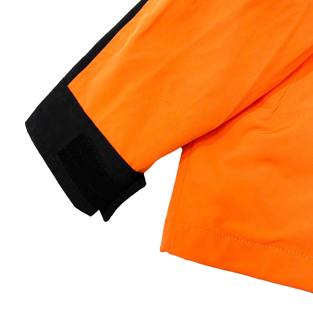 face北面tnf美版1990冲锋衣男女户外登山防风防水外套 橙色冲锋衣 m