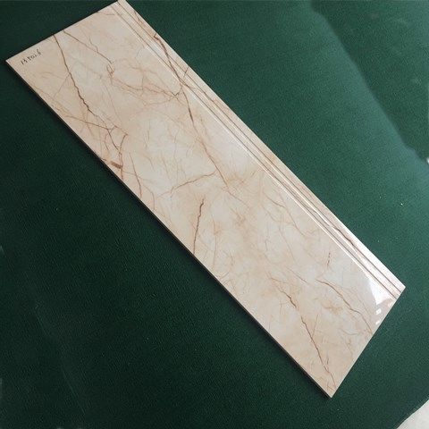 5米通体楼梯踏步防滑新中式大理石台阶梯步砖灰色高端地砖 13507(1350