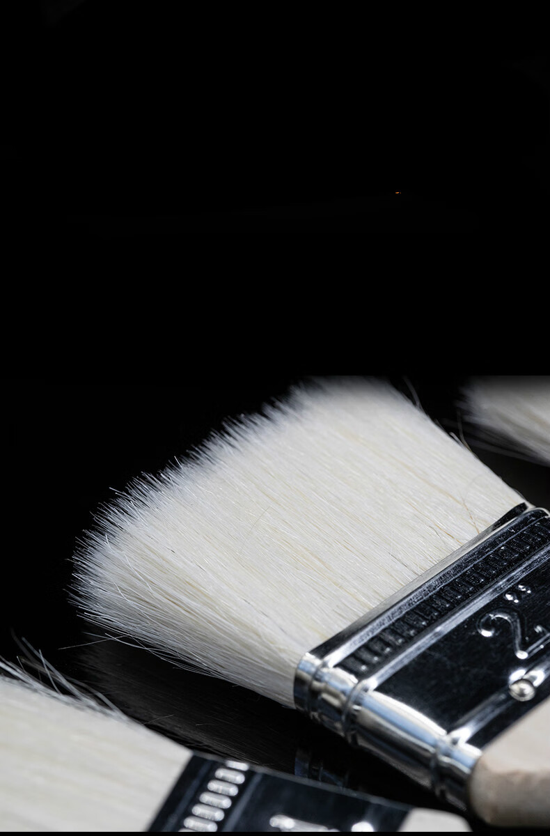 羊毛刷油漆刷烘焙刷子涂刷工具烧烤软毛刷羊毛刷子不掉毛无痕 【羊毛