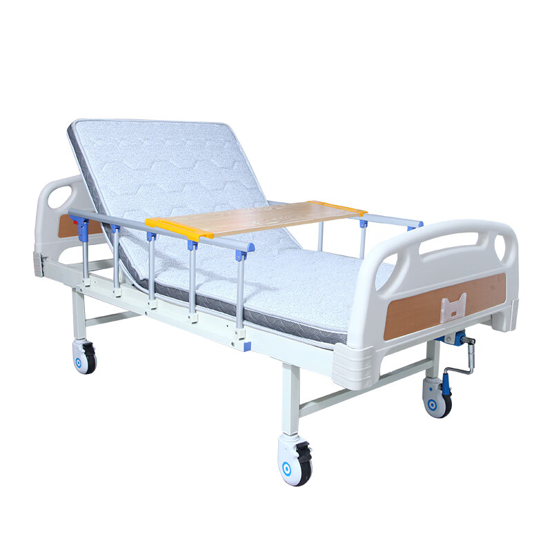 病床家用护理床手动医院升降瘫痪病人老人卧床看护床医疗摇床abs双摇