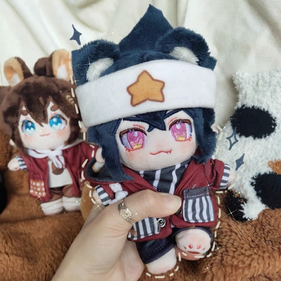 凹凸世界棉花娃娃 凹凸趴趴玩偶七创社棉花娃娃娃衣服公仔雷狮安迷修