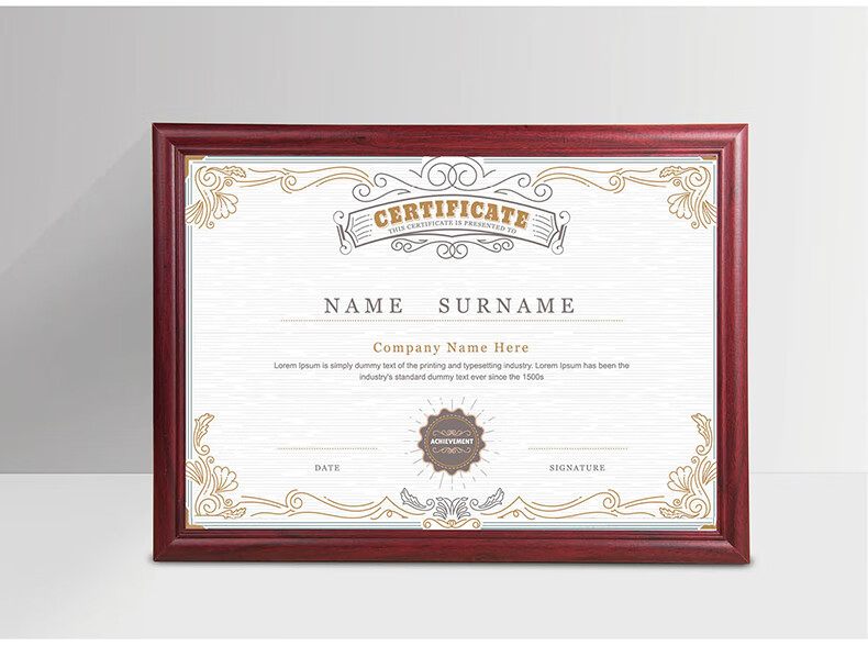 (抖音同款)资质证书框工商营业执照框保护套相框挂墙免打孔食品卫生