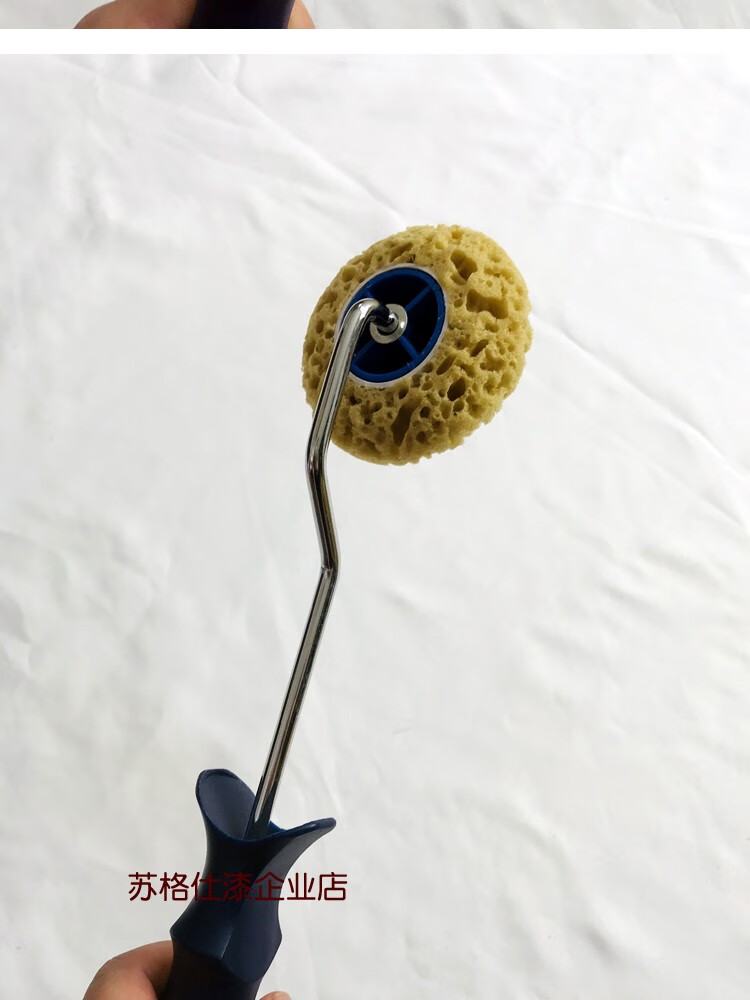 边器修边海藻绵滚筒边角海绵滚筒刷阴角滚筒艺术涂料工具海藻棉修边器