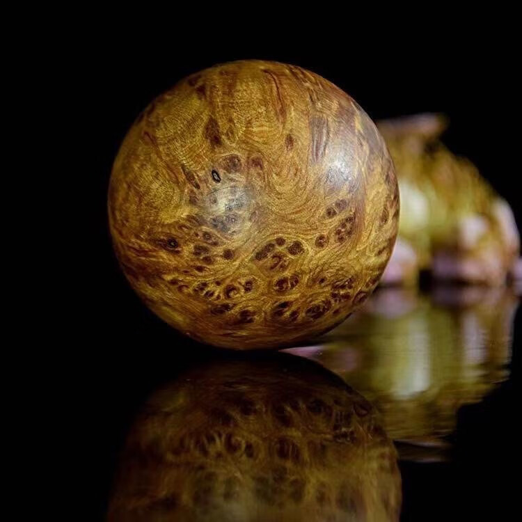 菩香阁 崖柏保真太行崖柏手球 崖柏保健球手转球崖柏木球手玩球按摩球