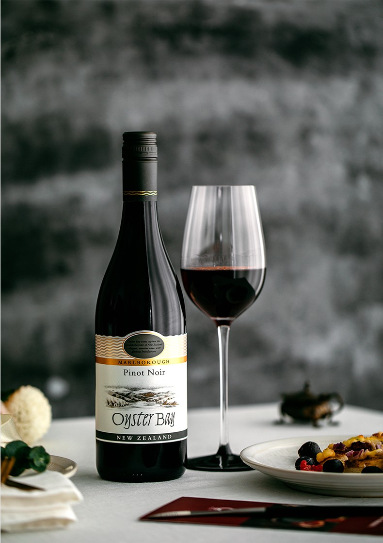 蚝湾oysterbay新西兰马尔堡黑皮诺干红葡萄酒红酒750ml盖辛格甜白单支