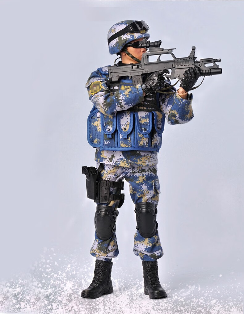 军人士兵特种部队玩偶1:6兵人模型关节人偶可动 军事模型男生手办玩具