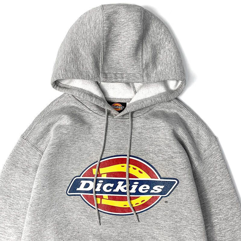 帝客(dickies)dickies迪克斯卫衣男经典印花休闲加绒套头连帽卫衣女