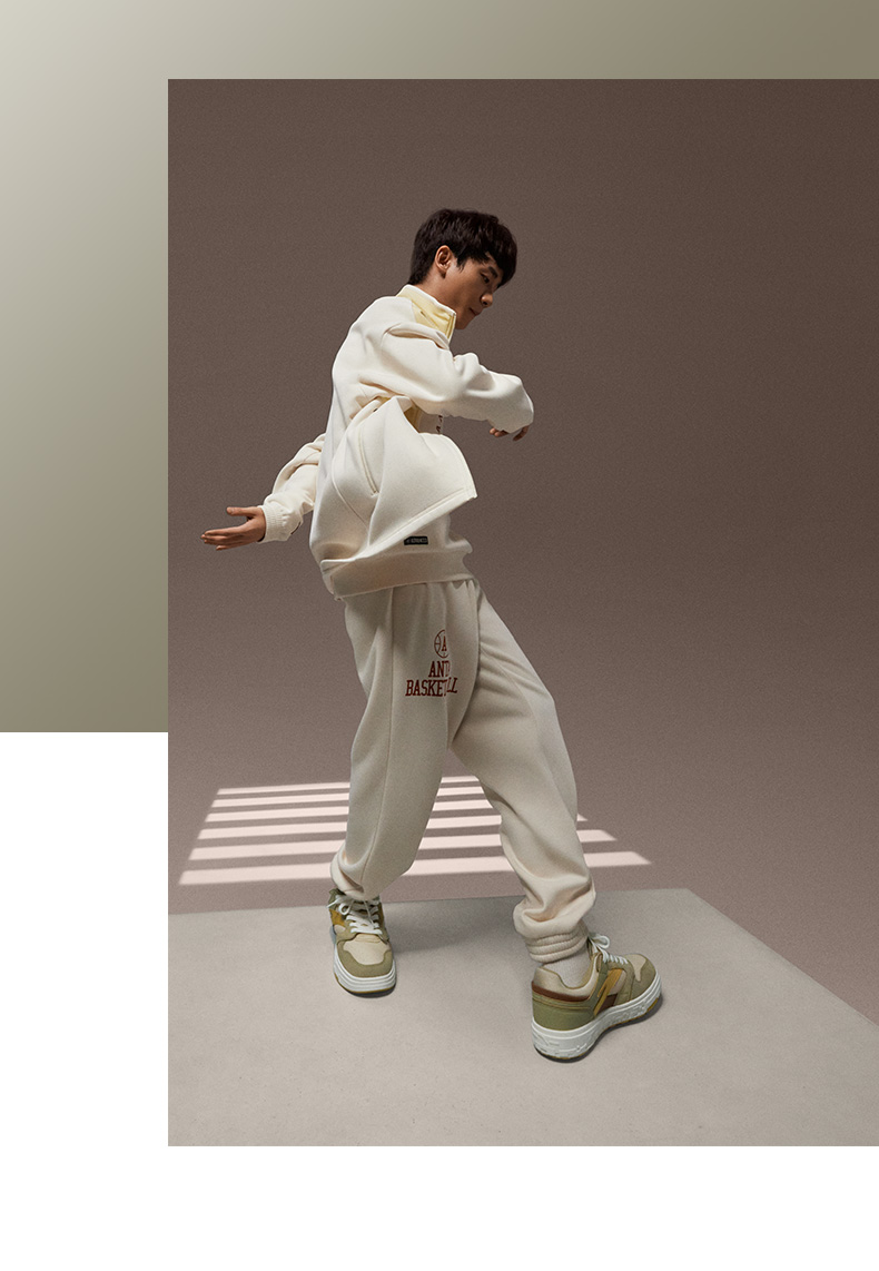 【街顽丨王一博同款】安踏男鞋女鞋秋季2022年新款滑板鞋男女同款休闲