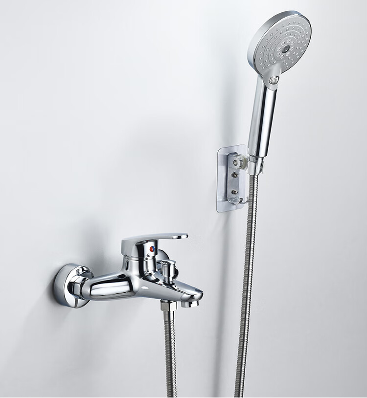 科勒(kohler) 通用型全铜冷热淋浴龙头电热水器混水阀暗装三联浴缸