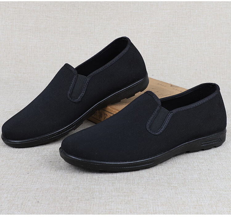 布鞋男软底轻便中老年人防滑休闲爸爸鞋透气耐磨春秋老头鞋便宜结实好