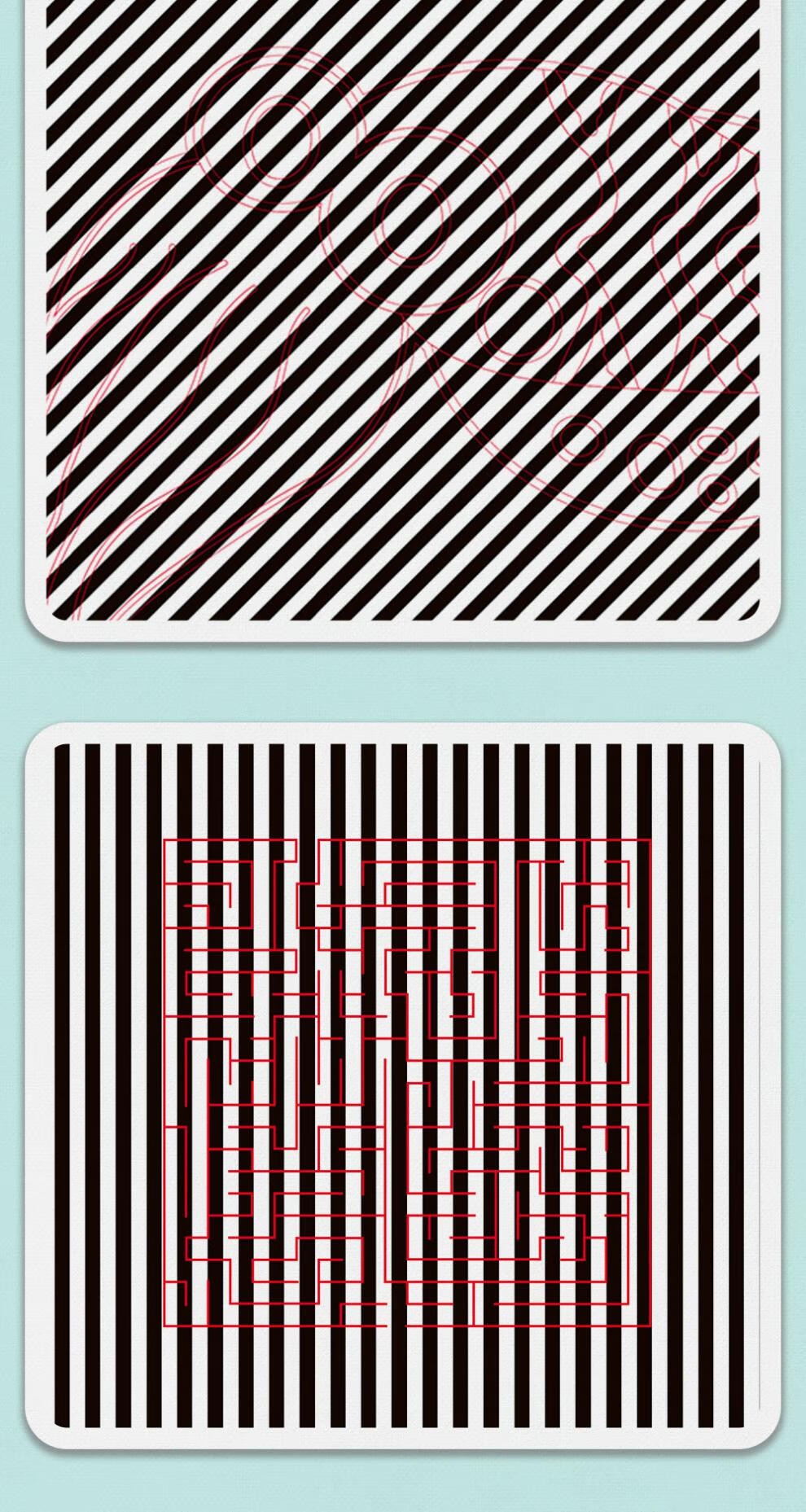 仓梵弱视描画描图儿童弱视训练描图册画画笔描红本精细增视卡描红本