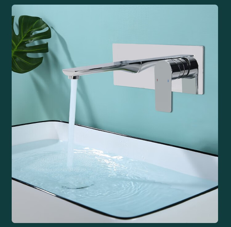 科勒kohler科勒全铜热熔一体预埋暗装冷热水龙头入墙式台上台下盆灰色