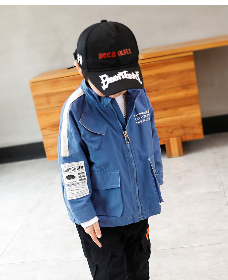 童装男童外套男童外套春秋洋气儿童上衣夹克秋装2019新款中大童潮童男