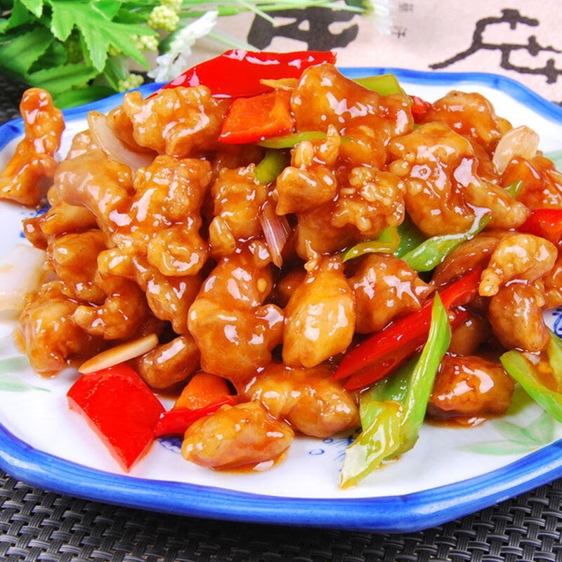 东北锅包肉速食冷冻半成品油炸鸡肉块东北家常菜 3袋溜肉段【图片